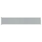 vidaXL Toldo lateral retráctil de jardín gris 117x600 cm