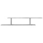 vidaXL Estante de pared de TV contrachapado gris hormigón 125x18x23 cm vidaXL Estante de pared de TV contrachapado gris hormigón 125x18x23 cm