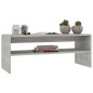 vidaXL Mesa de centro madera contrachapada gris hormigón 100x40x40 cm vidaXL Mesa de centro madera contrachapada gris hormigón 100x40x40 cm