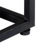 vidaXL Mesita de noche de madera maciza reciclada y acero 40x30x50 cm vidaXL Mesita de noche de madera maciza reciclada y acero 40x30x50 cm