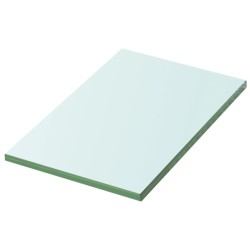 vidaXL Panel de estante vidrio claro 20x12 cm