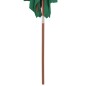 vidaXL Sombrilla de jardín con palo de madera 150x200 cm verde vidaXL Sombrilla de jardín con palo de madera 150x200 cm verde