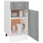 vidaXL Armario bajo cocina madera ingeniería gris Sonoma 40x46x81,5 cm vidaXL Armario bajo cocina madera ingeniería gris Sonoma 40x46x81,5 cm