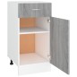 vidaXL Armario bajo cocina madera ingeniería gris Sonoma 40x46x81,5 cm vidaXL Armario bajo cocina madera ingeniería gris Sonoma 40x46x81,5 cm