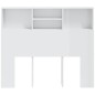 vidaXL Mueble cabecero blanco brillante 120x19x103,5 cm vidaXL Mueble cabecero blanco brillante 120x19x103,5 cm