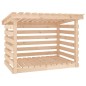 vidaXL Leñero de madera maciza de pino 108x73x79 cm vidaXL Leñero de madera maciza de pino 108x73x79 cm