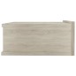vidaXL Mesita noche flotantes contrachapada color roble 40x30x15 cm vidaXL Mesita noche flotantes contrachapada color roble 40x30x15 cm