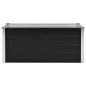 vidaXL Arriate de acero galvanizado gris antracita 100x40x45 cm vidaXL Arriate de acero galvanizado gris antracita 100x40x45 cm