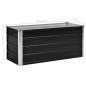 vidaXL Arriate de acero galvanizado gris antracita 100x40x45 cm vidaXL Arriate de acero galvanizado gris antracita 100x40x45 cm
