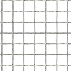 vidaXL Panel de malla de jardín alambre rizado 50x50cm 11x11x2mm acero