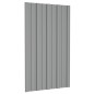 vidaXL Panel para tejado acero galvanizado gris 36 unidades 80x45 cm vidaXL Panel para tejado acero galvanizado gris 36 unidades 80x45 cm