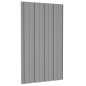 vidaXL Panel para tejado acero galvanizado gris 36 unidades 80x45 cm vidaXL Panel para tejado acero galvanizado gris 36 unidades 80x45 cm