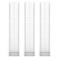vidaXL Cestas de muro de gaviones alambre galvanizado 25x25x150cm 3 ud vidaXL Cestas de muro de gaviones alambre galvanizado 25x25x150cm 3 ud