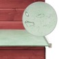 vidaXL Gallinero madera maciza de pino y abeto rojo 170x81x110 cm vidaXL Gallinero madera maciza de pino y abeto rojo 170x81x110 cm