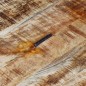 vidaXL Mesa de centro de madera de mango rugosa 70x70x40 cm vidaXL Mesa de centro de madera de mango rugosa 70x70x40 cm