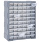 vidaXL Organizador multicajones con 60 cajones 38x16x47,5 cm vidaXL Organizador multicajones con 60 cajones 38x16x47,5 cm