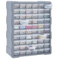 vidaXL Organizador multicajones con 60 cajones 38x16x47,5 cm vidaXL Organizador multicajones con 60 cajones 38x16x47,5 cm