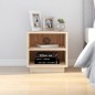 vidaXL Mesitas de noche 2 unidades madera maciza de pino 40x34x40 cm vidaXL Mesitas de noche 2 unidades madera maciza de pino 40x34x40 cm