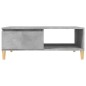 vidaXL Mesa de centro madera contrachapada gris hormigón 90x60x35 cm vidaXL Mesa de centro madera contrachapada gris hormigón 90x60x35 cm