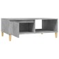 vidaXL Mesa de centro madera contrachapada gris hormigón 90x60x35 cm vidaXL Mesa de centro madera contrachapada gris hormigón 90x60x35 cm