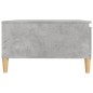 vidaXL Mesa de centro madera contrachapada gris hormigón 90x60x35 cm vidaXL Mesa de centro madera contrachapada gris hormigón 90x60x35 cm