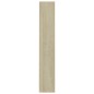 vidaXL Estantería CDs 2 uds contrachapada color roble 21x16x93,5 cm vidaXL Estantería CDs 2 uds contrachapada color roble 21x16x93,5 cm