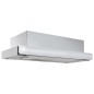 vidaXL Campana extractora empotrada plana aluminio acero inox 480 m³/h vidaXL Campana extractora empotrada plana aluminio acero inox 480 m³/h
