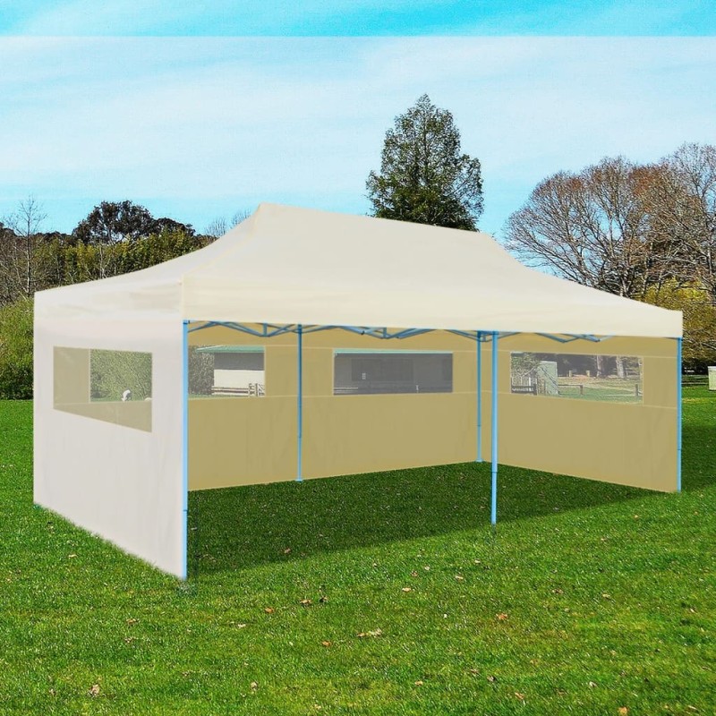 vidaXL Carpa plegable Pop-up crema 3x6 m vidaXL Carpa plegable Pop-up crema 3x6 m