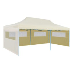 vidaXL Carpa plegable Pop-up crema 3x6 m 