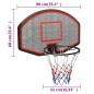 vidaXL Tablero de baloncesto polietileno negro 90x60x2 cm vidaXL Tablero de baloncesto polietileno negro 90x60x2 cm