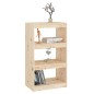 vidaXL Estantería/divisor de espacios madera de pino 60x30x103,5 cm vidaXL Estantería/divisor de espacios madera de pino 60x30x103,5 cm