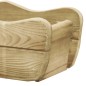 vidaXL Arriate de madera de pino impregnada 50x18x18 cm vidaXL Arriate de madera de pino impregnada 50x18x18 cm