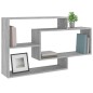vidaXL Estantería de pared contrachapada gris Sonoma 104x20x58,5 cm vidaXL Estantería de pared contrachapada gris Sonoma 104x20x58,5 cm