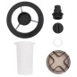 vidaXL Filtro de arena para piscina con prefiltro negro vidaXL Filtro de arena para piscina con prefiltro negro