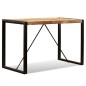 vidaXL Mesa de comedor de madera maciza reciclada 120 cm vidaXL Mesa de comedor de madera maciza reciclada 120 cm