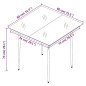 vidaXL Juego de comedor de jardín 5 piezas con cojines marrón vidaXL Juego de comedor de jardín 5 piezas con cojines marrón