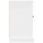 vidaXL Aparador de madera contrachapada blanco 100x35,5x60 cm vidaXL Aparador de madera contrachapada blanco 100x35,5x60 cm
