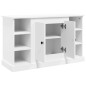 vidaXL Aparador de madera contrachapada blanco 100x35,5x60 cm vidaXL Aparador de madera contrachapada blanco 100x35,5x60 cm