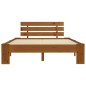 vidaXL Estructura de cama madera maciza pino marrón miel 140x200 cm vidaXL Estructura de cama madera maciza pino marrón miel 140x200 cm