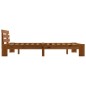 vidaXL Estructura de cama madera maciza pino marrón miel 140x200 cm vidaXL Estructura de cama madera maciza pino marrón miel 140x200 cm