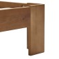 vidaXL Estructura de cama madera maciza pino marrón miel 140x200 cm vidaXL Estructura de cama madera maciza pino marrón miel 140x200 cm