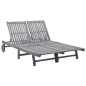 vidaXL Tumbona para 2 personas madera maciza de acacia vidaXL Tumbona para 2 personas madera maciza de acacia
