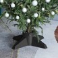 vidaXL Soporte para árbol de Navidad gris 55,5x55,5x15 cm vidaXL Soporte para árbol de Navidad gris 55,5x55,5x15 cm