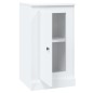 vidaXL Aparadores 2 uds madera contrachapada blanco 37,5x35,5x67,5 cm