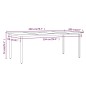vidaXL Set comedor de jardín 7 pzas y cojines ratán sintético y vidrio vidaXL Set comedor de jardín 7 pzas y cojines ratán sintético y vidrio
