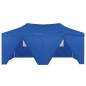 vidaXL Carpa plegable profesional con 4 paredes acero azul 3x6 m vidaXL Carpa plegable profesional con 4 paredes acero azul 3x6 m