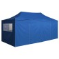 vidaXL Carpa plegable profesional con 4 paredes acero azul 3x6 m vidaXL Carpa plegable profesional con 4 paredes acero azul 3x6 m