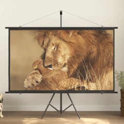 vidaXL Pantalla de proyección con trípode 84" 16:9