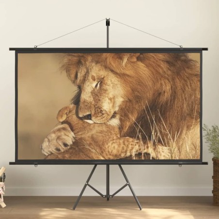 vidaXL Pantalla de proyección con trípode 84" 16:9