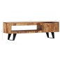 vidaXL Mueble para TV madera maciza de sheesham 140x30x40 cm vidaXL Mueble para TV madera maciza de sheesham 140x30x40 cm